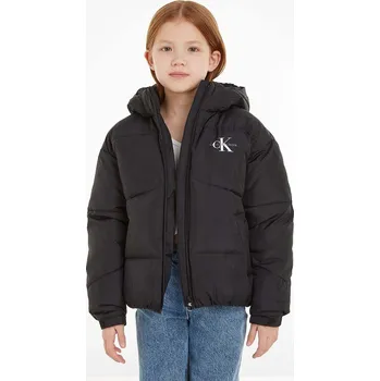 Dětská bunda Calvin Klein Jeans IG0IG02056.9BYX černá 99X, vel. 164