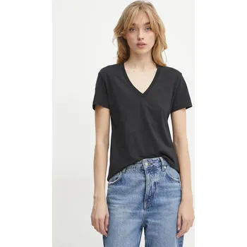 Pánské tričko Bavlněné tričko Armani Exchange černá barva, 6DYT37 YJDGZ 6DYT37.YJDGZ 99X, vel. XS