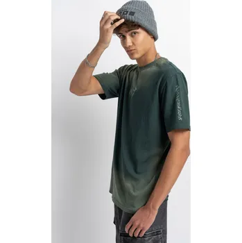 Reporter Young | Chlapecké tmavě zelené tričko s asymetrickým barevným přechodem - Barva KHAKI, Velikost 152 243-0440B-64-570-1