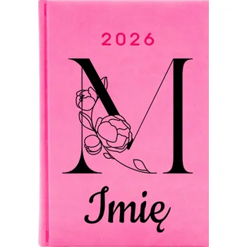 Kalendář Knižkový kalendář 2026 A5 Cute Cups růžový