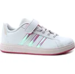 adidas GRAND COURT 2.0 EL C JS3939 bílá,růžová, dětská obuv vel.35 (adidas GRAND COURT 2.0 EL C JS3939)
