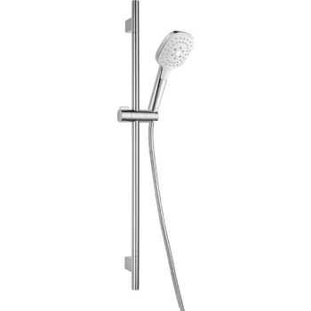 Sprchová hlavice kielle Vega - Set sprchové hlavice, tyče a hadice, chrom/bílá 20418SE0