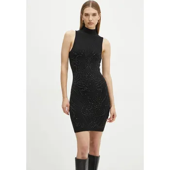 Dámské šaty Šaty Guess CALISTA W5RK25.Z2YJ2 černá 99X, vel. XS