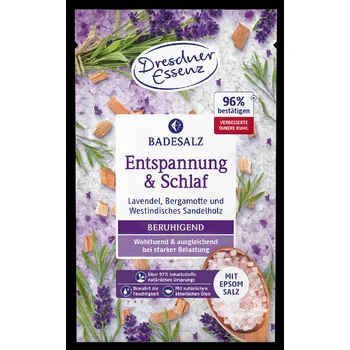 Koupelová sůl Dresdneressenz Aromatická koupelová sůl uvolnění & spánek s epsomskou solí 60g