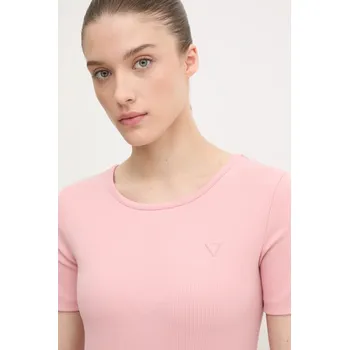 Tričko Guess STEFFI růžová barva, V5RI04 KCLH0 V5RI04.KCLH0 39X, vel. M