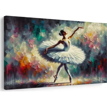Obraz Dovido Obraz baletka v bílých šatech