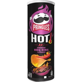 Chips Pringles Hot Smokin BBQ Ribs 160 g