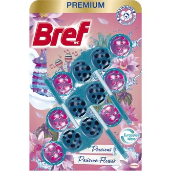 WC čistič Bref 3x50g Passion Flower