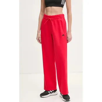 Tepláky adidas Essentials JI6051 červená 33X, vel. S