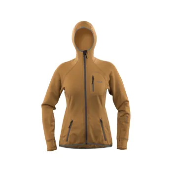 Dámská mikina Tilak Femund lady bronze brown L; Hnědá mikina + DÁREK DLE VÝBĚRU!