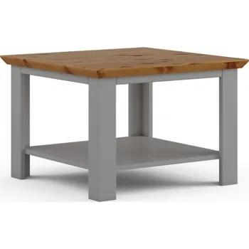 Konferenční stolek Konferenční stolek (typ 15) RONE borovice masiv šedá/dub