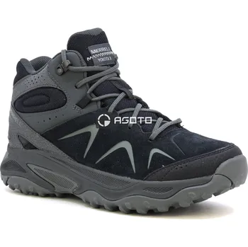 Pánská treková obuv MERRELL YOKOTA 3 MID GTX black černá pánská outdoor obuv GORE-TEX® membrána 45