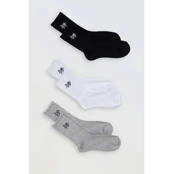 Reporter Young | Chlapecká sada ponožek s kontrastní výšivkou 3-PACK - Barva VÍCEBAREVNÁ, Velikost 40/42 251-0995B-21-900-1