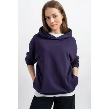 Dívčí mikina Reporter Young | Dívčí fialová mikina s kapucí a 3D nápisem „NOISE“ na hrudi - Barva FIALOVÁ, Velikost 152 243-0551G-22-690-1