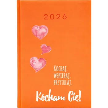 Kalendář Knižkový kalendář 2026 A5 oranžový