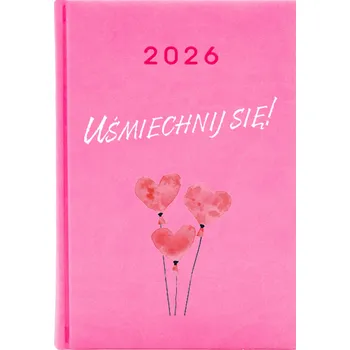 Diář Knižkový kalendář 2026 A5 růžový