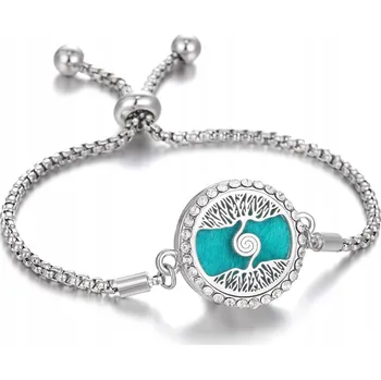 Náramek AROMATERAPEUTICKÝ NÁRAMEK OCEL Strom Života B03