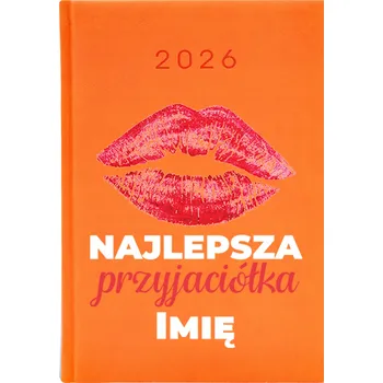 Kalendář Knižkový kalendář 2026 A5 Cute Cups oranžový