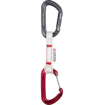 Jištění Sada expresek Ocún HAWK QD COMBI BIO-DYN-RING 15 mm 10 cm 6-pack Barva: červená