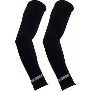 Cyklistické návleky FORCE Force Race návleky na ruce, lepené, černé velikost XXL