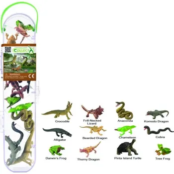 Figurka COLLECTA figurky Plazi a Obojživelníci v tubě