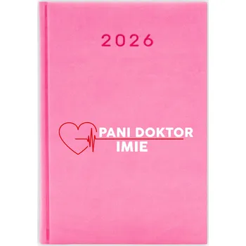 Kalendář Knižkový kalendář 2026 A5 FunnyCase modrý