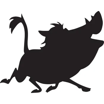 Samolepicí dekorace na vozidlo Samolepka PUMBA na auto ODOLNÁ FÓLIE AUTOMOBILOVÁ 10 cm