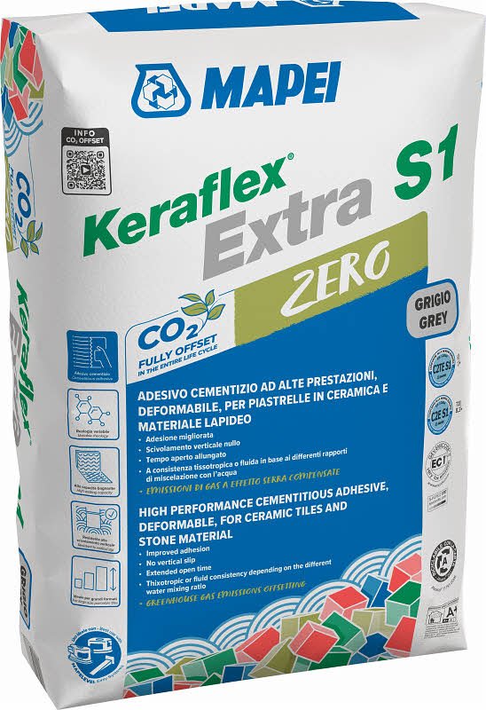 MAPEI Keraflex Extra S1 ZERO šedý C2TE 25kg