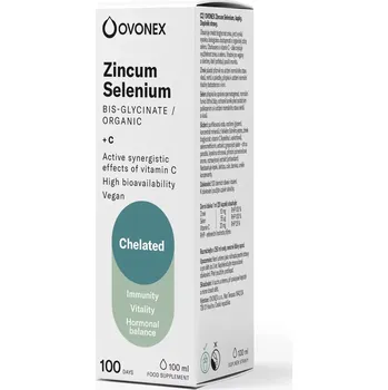 Kloubní výživa Ovonex Zincum Selenium 100ml, kapky