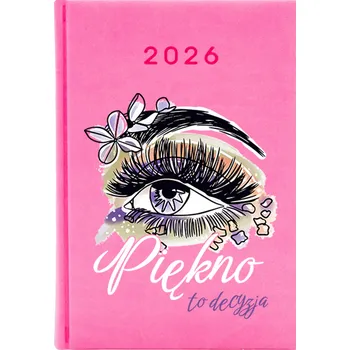 Kalendář Knižkový kalendář 2026 A5 růžový