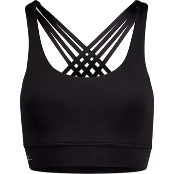 Dámské spodní prádlo FORCE Podprsenka sportovní FORCE SIMPLE - černá velikost M