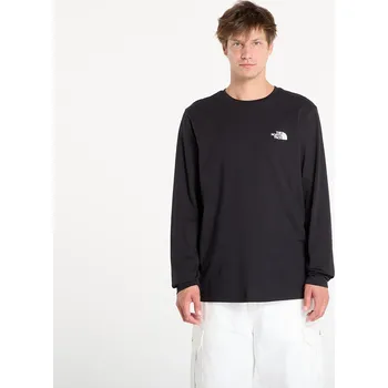 Pánské tričko Tričko The North Face M L/S Simple Dome Tee TNF Black M