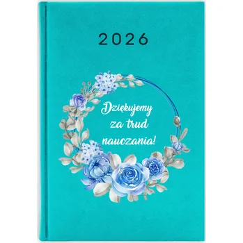 Kalendář Knižkový kalendář 2026 A5 FunnyCase modrý