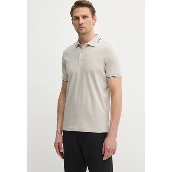 Pánská móda Bavlněné polo tričko Calvin Klein K10K114130 šedá 09X, vel. XL