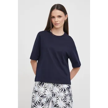 Bavlněné tričko United Colors of Benetton tmavomodrá barva 3BL0E17G5 59X, vel. XXS