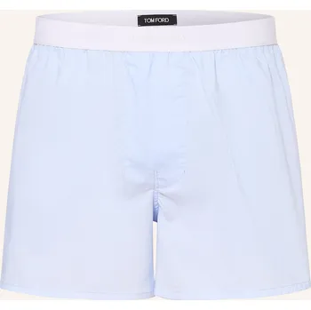 Boxerky Tom Ford Pánské Tkané Boxerky, tmavě modrá / bílá, 48
