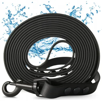 Vodítko pro psa Vodítko Pro Psa Malé / Velké 2M Voděodolné Silné Dlouhé / Krátké Černé