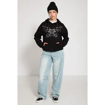 Dívčí džíny Reporter Young | Dívčí světle modré BALLON džíny s módním prošitím - Barva MODRÁ, Velikost 134/140 243-0110G-33-002-1