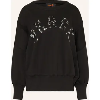 Dámská mikina Miss Goodlife Dámská Mikina S Flitry, černá / stříbrná, 40