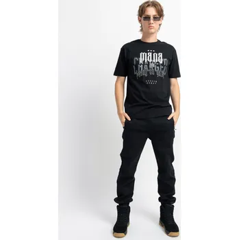 Chlapecké džíny Reporter Young | Chlapecké černé džíny jogger s gumou v pase - Barva ČERNÁ, Velikost 152 243-0110B-42-004-1