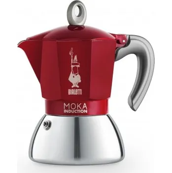 Kávovar Bialetti New Moka Indukce červená 4