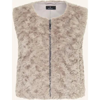 Dámská vesta Monari Dámská Vesta Z Umělé Kožešiny, béžová, 44