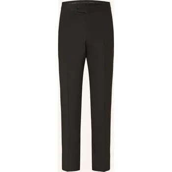 Pánské kalhoty Wilvorst Pánské Oblekové Kalhoty Slim Fit, černá, 48