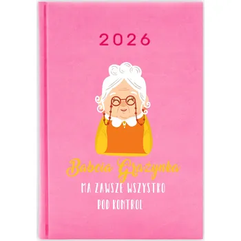 Kalendář Knižkový kalendář 2026 A5 FunnyCase modrý