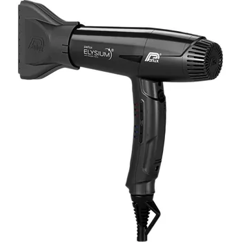 Fén Parlux Pack Elysium Hair Dryer + MagicCompact Diffuser 2300W Black
