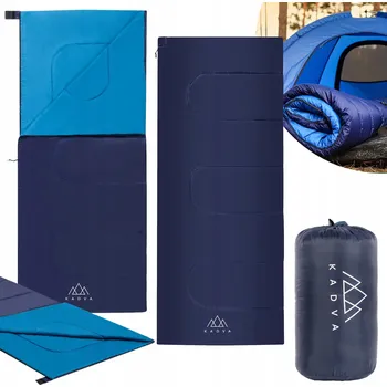 Spacák Spací pytel KADVA Karvilo modrý Uni 180 cm x 75 cm TENKÝ LEHKÝ TURISTICKÝ