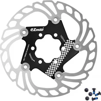 Brzda na kolo brzdový kotouč EZmtb 6-Hole 160mm černý