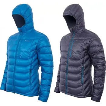 Acepac Pánská péřová bunda Acepac Novum s kapucí velikost L barva šedá