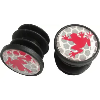 omotávka na kolo Sram SRAM Road koncovky řidítek Make the Leap Frog, 2ks