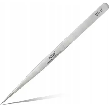 Kosmetická pinzeta Pinzeta na řasy Vetus ST-11